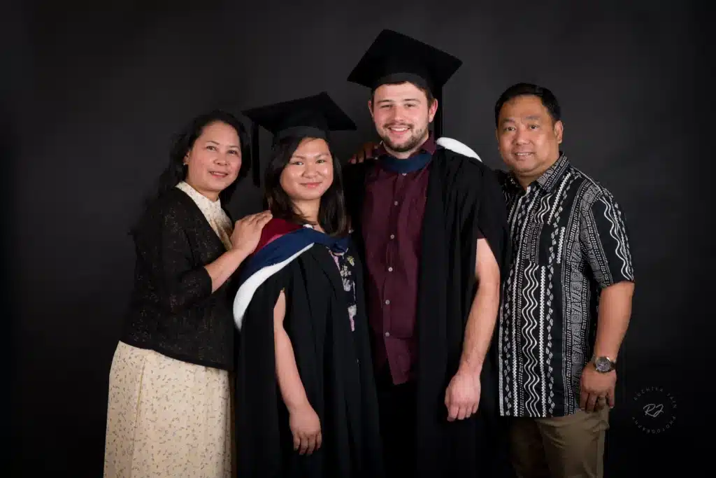 The artistry of graduation portraits depicting the anticipation of the future